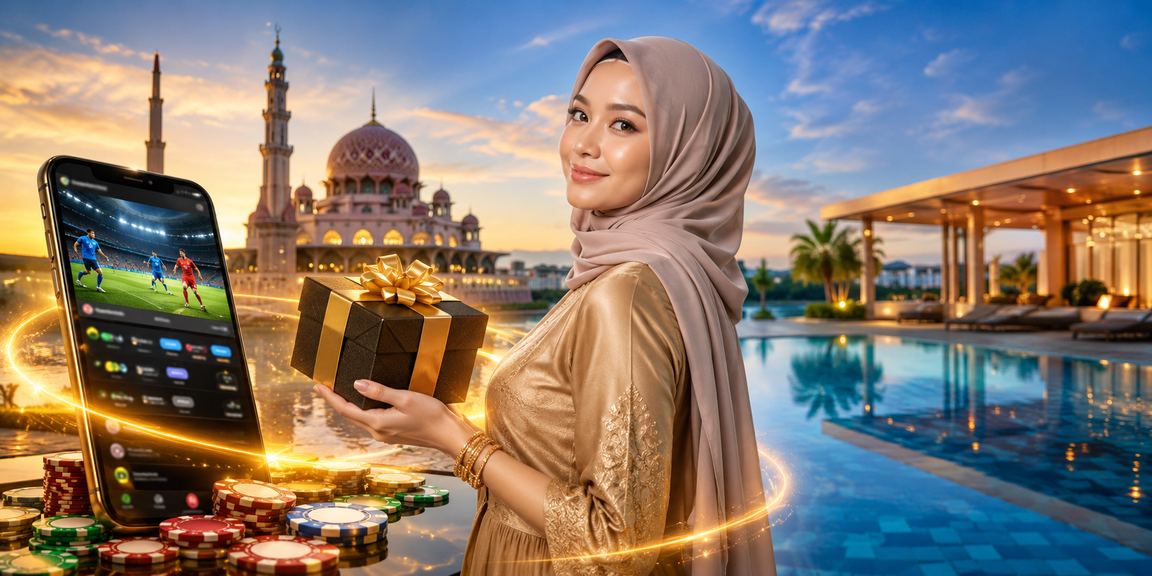Pengguna Malaysia mengakses kasino langsung melalui telefon pintar di Putrajaya dengan sambungan lancar
